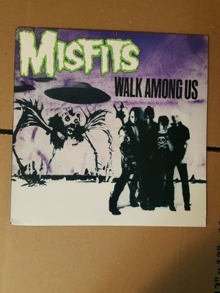 Misfits Walk Among Us Ruby Records ‎ Reissue Lp Vinyl