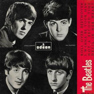 The Beatles Ep Spain 1964 Roll Over Beethoven,  3