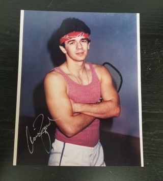 T.  J.  Hooker " Adrian Zmed Hand Signed 8x10 Color Photo Todd Mueller