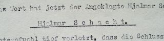 Rudolf Aschenauer signature on Nuremberg trial document 3