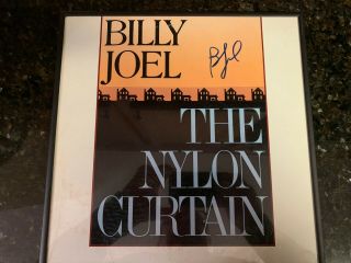Billy Joel Autographed The Nylon Curtain Album Cover W/coa