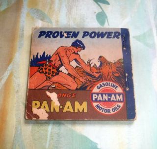 TARZAn BLB in the Golden City Premium SC Pan - Am Motor Oil Premium 1938 RARE 2