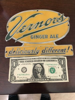 1953 Vernor’s Ginger Ale Sign