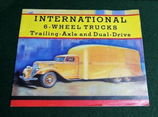 Vintage International Truck Sales Brochure 5 - 14 Shape