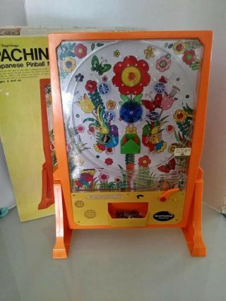 (6371) Pachinko Japanese Pinball Machine - Epoch Playthings 1973 No.  3000