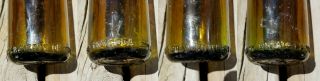 Rare Canadian Amber Straight Sided Coca - Cola Soft Drink Bottle. 3