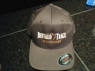Nwt Buffalo Trace Distillery Kentucky Bouron Whiskey Liquor Logo Hat Cap