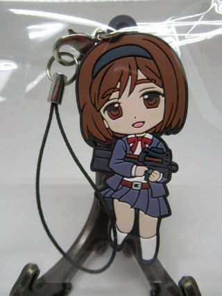Toys Anime Gunslinger Girl Henrietta Rubber Strap Key Chain From Japan