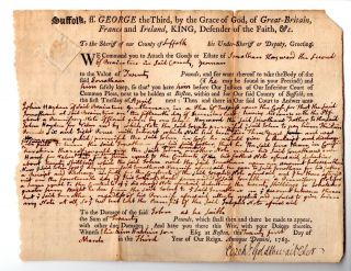 JOHN ADAMS Autograph Clip Document - U.  S.  President,  George Washington VP (3) 2