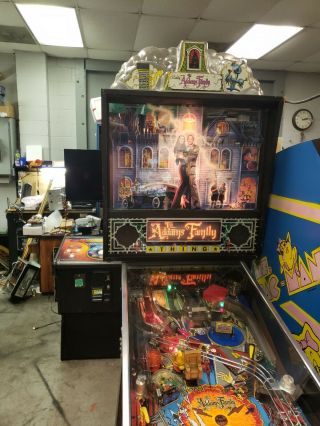 The Addams Family Pinball Machine