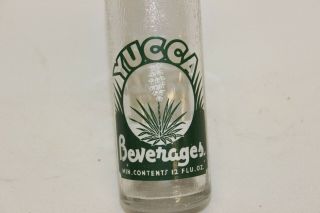 Yucca Beverages Soda Bottle,  Coca Cola Bottling Co.  Clovis,  Mexico 1941