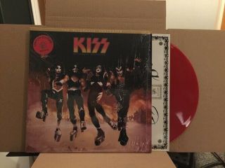 Kiss - The Alternate Destroyer Gatefold Lp Red Vinyl 