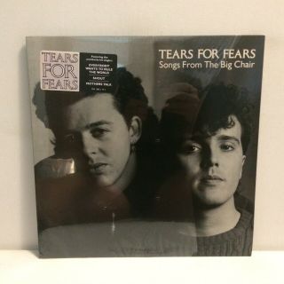 Tears For Fears ‎songs From The Big Chair Vinyl Record Mercury 422 - 824 300 - 1 M - 1