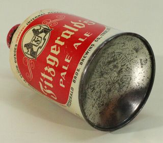 FITZGERALD ' S PALE ALE IRTP CREAM CROWNTAINER CONE TOP BEER CAN TROY,  YORK NY 6