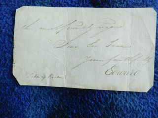 Edward Duke Of Kent Father Of Queen Victoria - Signature