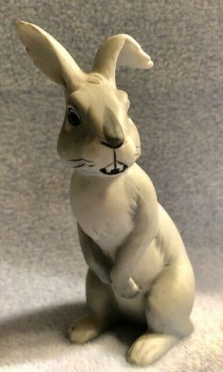 Royal Orleans Watership Down Holly Rabbit Figurine 1982 Floppy Ear Gray Bunny