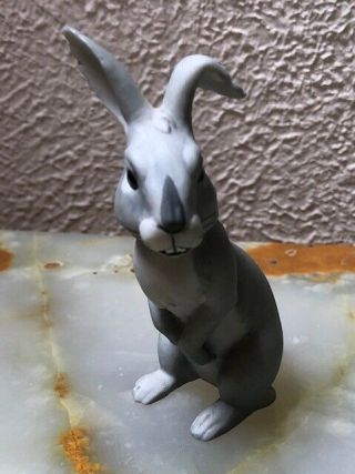 Royal Orleans Watership Down HOLLY Rabbit Figurine 1982 Floppy Ear Gray Bunny 2