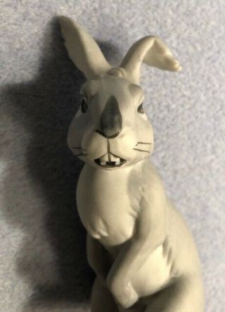 Royal Orleans Watership Down HOLLY Rabbit Figurine 1982 Floppy Ear Gray Bunny 6