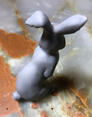Royal Orleans Watership Down HOLLY Rabbit Figurine 1982 Floppy Ear Gray Bunny 8