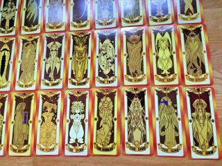The Clow Captor Sakura 52 Tarot Cards in Plastic Clasp Book Box Cardcaptor 8