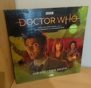 Doctor Who The Creeping Death Exclusive Neon Vinyl Lp 1000 Made In Hand - 1