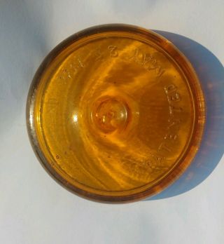Antique Globe Fruit Jar Lid