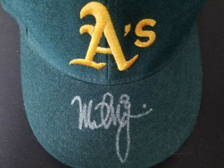 Mark Mcgwire Signed Fitted Era 7 5/8 " Oakland Athletics Hat