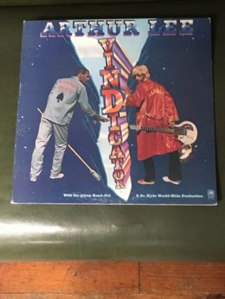 Arthur Lee 1972 Lp Vindicator On A&m Sp 4356 Vg,  To Vg,  Soul/funk