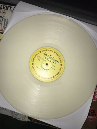 Alice In Chains - Facelift White Vinyl LP 2