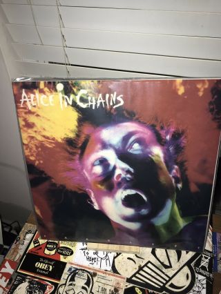 Alice In Chains - Facelift White Vinyl LP 3