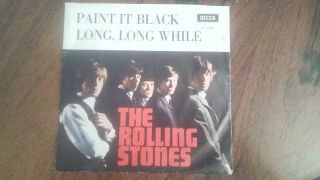 Rolling Stones,  Single,  Sweden,  1966,  Paint It Black