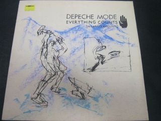 Vinyl Record 12” Depeche Mode Everything Counts (x) 80