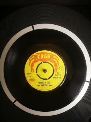 The Versatiles Spread Your Bed Crab Records 1969 Reggae 7 