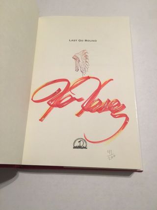 Ken Kesey Signed Book “last Go Round” Author “one Flew Over The Cuckoo’s Nest”