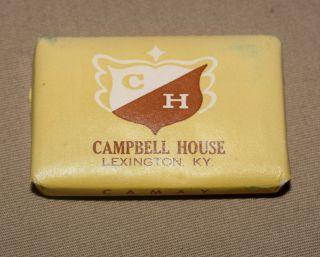 Vintage Campbell House Lexington,  Ky Bar Of Camay Soap