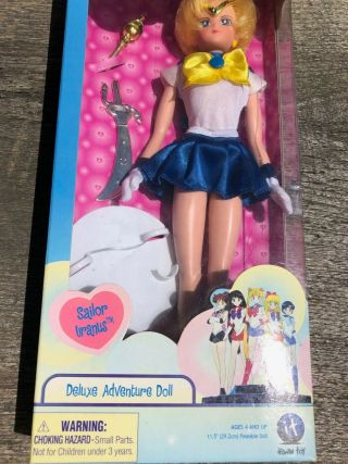 Sailor Moon Uranus Deluxe Adventure Doll 11.  5 