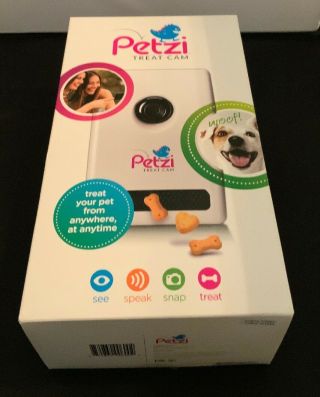 Petzila Petzi Smart Treat Cam Cat Dog Wi - Fi Audio Camera Night Vision