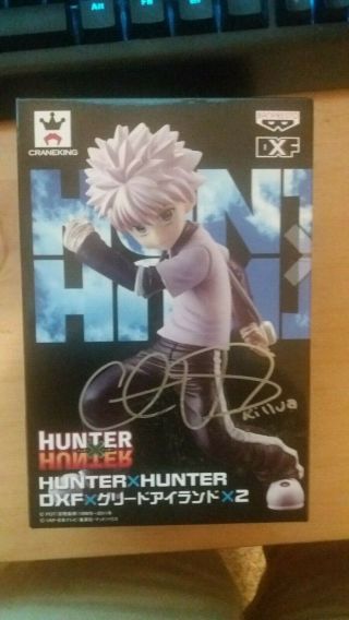 Killua Zoldyck Dxf Figure Greed Island Ver.  Anime Hunter X Hunter Banpresto Sign
