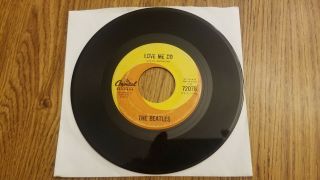 The Beatles ‘Love Me Do’ first pressing 7” record Canada Feb 1963 2