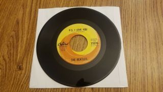 The Beatles ‘Love Me Do’ first pressing 7” record Canada Feb 1963 4