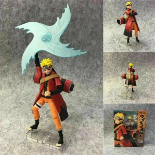 Anime Naruto Shippuden Uzumaki Naruto Sennin Mode Figure S.  H Figuarts Toy Gift