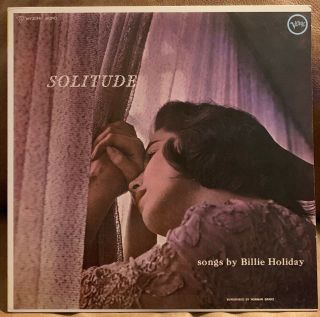 Billie Holiday “solitude” Lp Verve Japan Mv - 2048 Mono Jazz