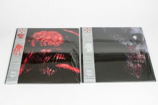 Resident Evil 1 & 2 Soundtracks Vinyl Record LP Red And Blue Swirl Variants 2