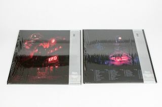 Resident Evil 1 & 2 Soundtracks Vinyl Record LP Red And Blue Swirl Variants 3