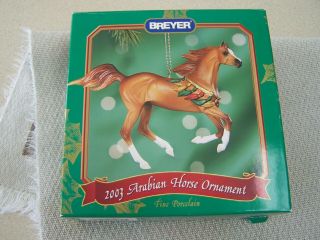 Breyer 2003 Breeds Christmas Ornament - Arabian