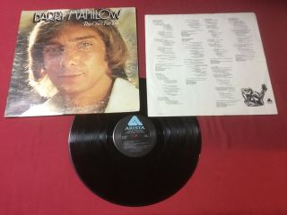 (7) Barry Manilow LP ' S:Greatest Hits/Hits II/One Voice SEE DESCRIPTIONS FOR REST 4