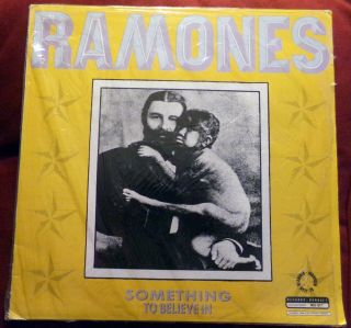The Ramones Something To Believe In 12 " Beg 157 T 1986 Uk Import Ex,  Press Kit