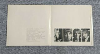 1968 THE BEATLES WHITE ALBUM 0056169 APPLE PMC 7068 photos poster black inners 3