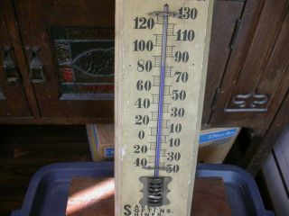 Very Early Packard ' s Special thermometer sign 3