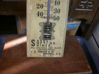 Very Early Packard ' s Special thermometer sign 4